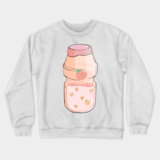 Peach Yogurt Drink! Crewneck Sweatshirt